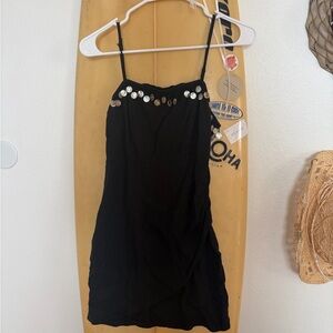 Zara Black Spaghetti Strap Top